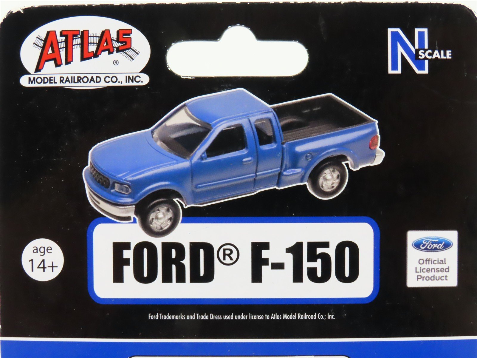 N Scale Atlas 2944 1997 Ford F-150 Dark Red Pick-up Trucks 2-Pack