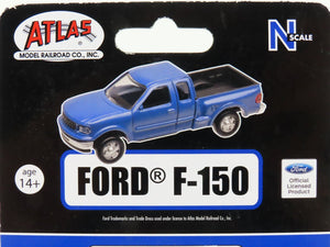 N Scale Atlas 2944 1997 Ford F-150 Dark Red Pick-up Trucks 2-Pack