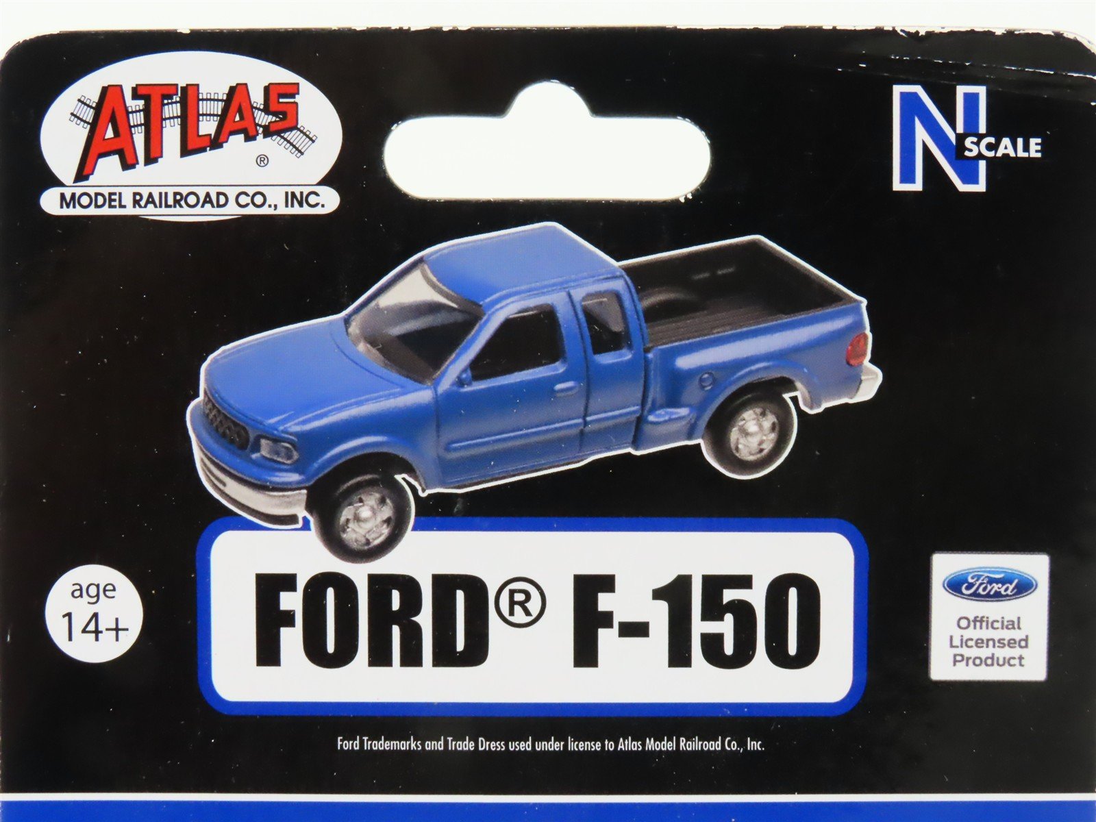 N Scale Atlas 2949 1997 Ford F-150 White/Tan Pick-up Trucks 2-Pack