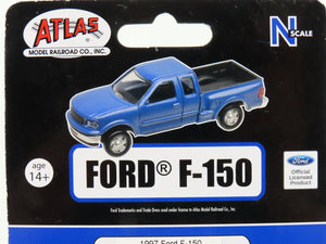 N Scale Atlas 2947 1997 Ford F-150 Green/Tan Pick-up Trucks 2-Pack