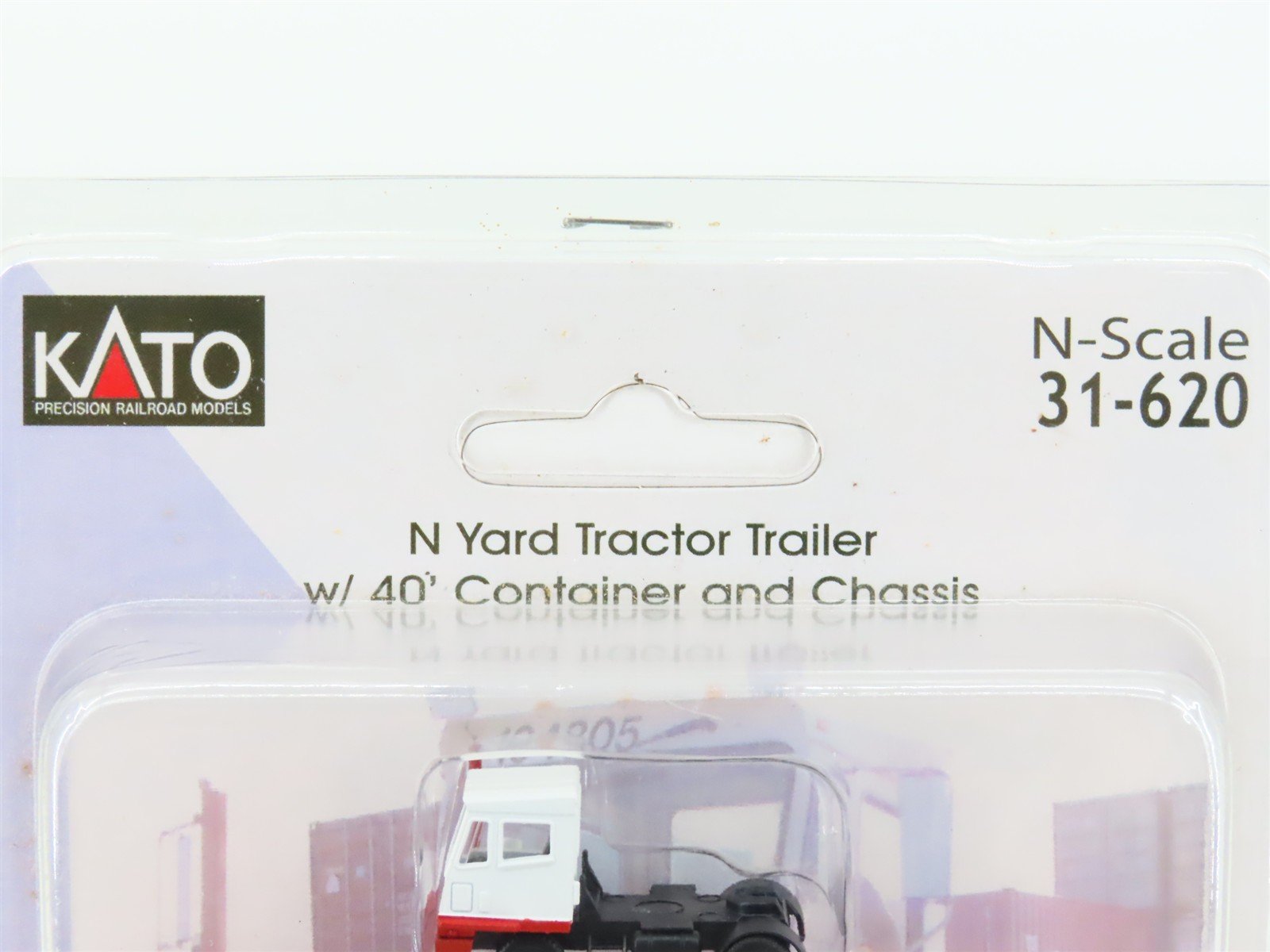 N Scale Kato 31-620 Tractor Trailer w/ 40' Container & Chassis