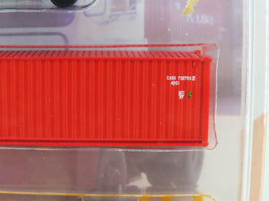 N Scale Kato 31-620 Tractor Trailer w/ 40' Container & Chassis