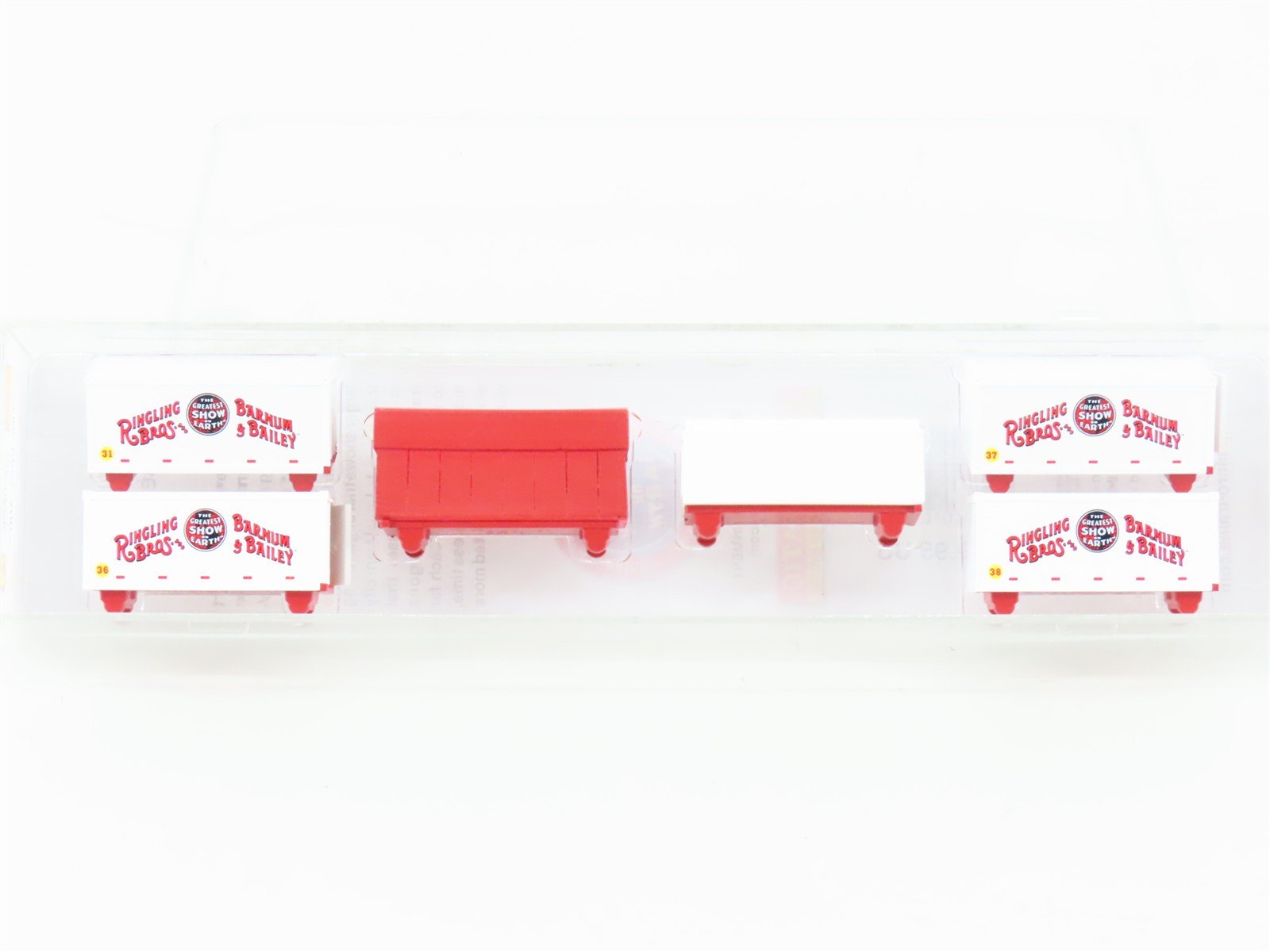 N Scale Micro-Trains MTL 46200010 Ringling Bros. Barnum Bailey Wagon Load 6-Pack