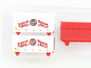 N Scale Micro-Trains MTL 46200010 Ringling Bros. Barnum Bailey Wagon Load 6-Pack
