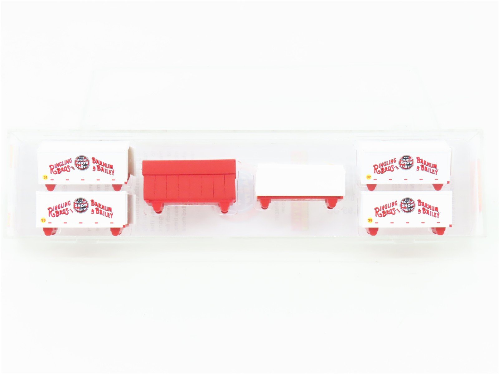 N Scale Micro-Trains MTL 46200010 Ringling Bros. Barnum Bailey Wagon Load 6-Pack