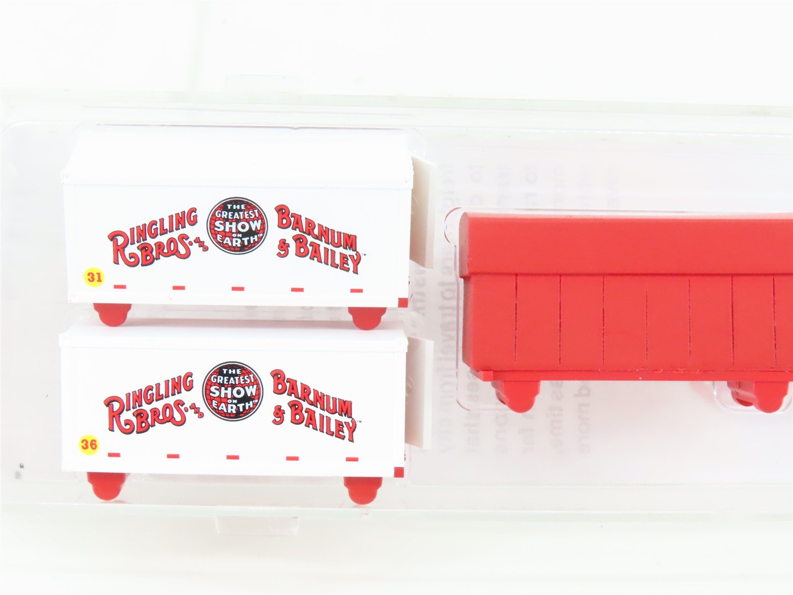 N Scale Micro-Trains MTL 46200010 Ringling Bros. Barnum Bailey Wagon Load 6-Pack