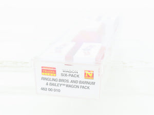 N Scale Micro-Trains MTL 46200010 Ringling Bros. Barnum Bailey Wagon Load 6-Pack