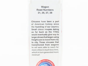 N Scale Micro-Trains MTL 46200010 Ringling Bros. Barnum Bailey Wagon Load 6-Pack