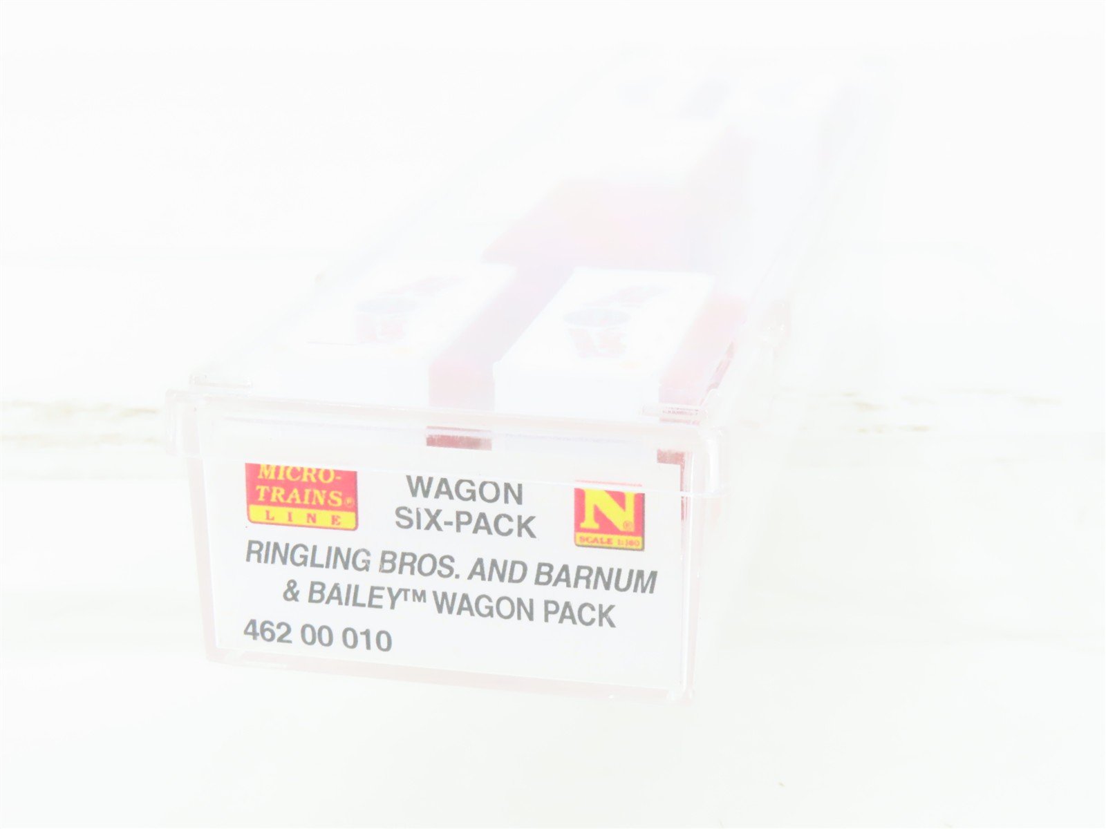 N Scale Micro-Trains MTL 46200010 Ringling Bros. Barnum Bailey Wagon Load 6-Pack