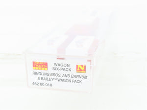 N Scale Micro-Trains MTL 46200010 Ringling Bros. Barnum Bailey Wagon Load 6-Pack
