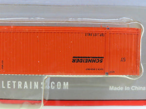 N Scaletarins.com SXT10668 SNLU Schneider 53' Container #154406