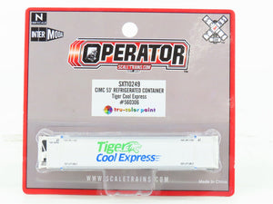 N Scaletarins.com SXT10249 Tiger Cool Express 53' Refrigerated Container #560306