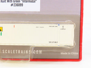 N Scaletarins.com SXT10267 JB Hunt Indermodal 53' Container #236099