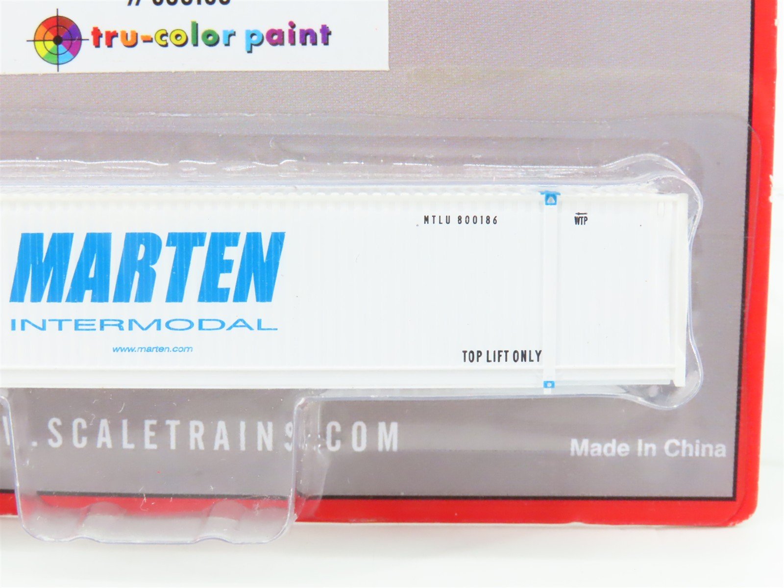 N Scaletrains.com SXT10273 Marten Indermodal 53' Container #800186