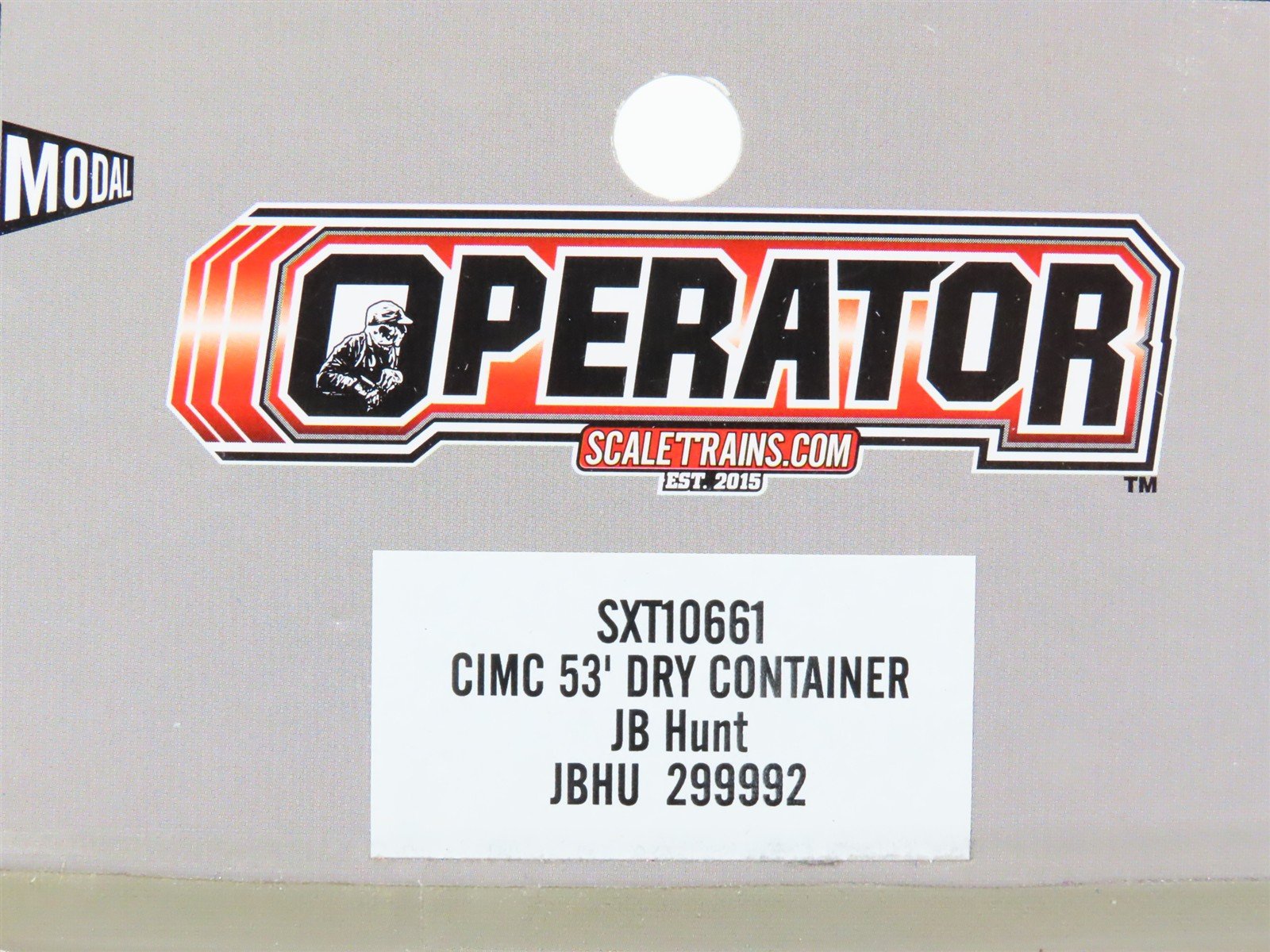 N Scaletrains.com SXT10661 JB Hunt 53' Container #299992