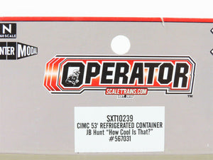 N Scaletrains.com SXT10239 JB Hunt 