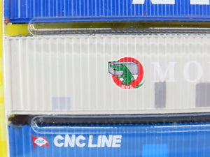 N Scale Athearn ATH17645 Assorted 40' Corrugated Container 3-Pack