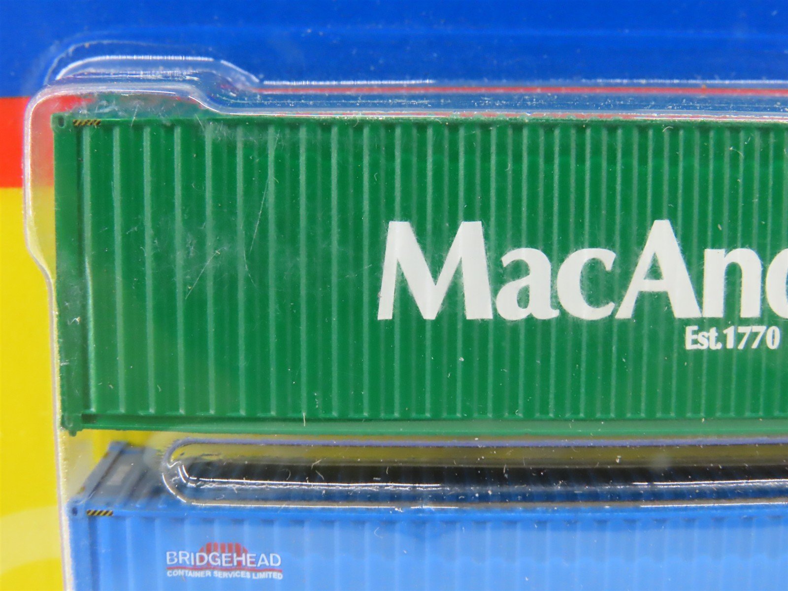N Scale Athearn ATH17646 Assorted 40' Corrugated Container 3-Pack