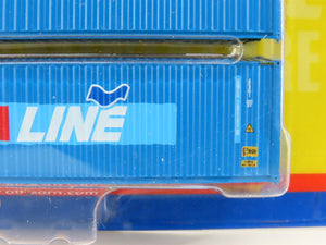 N Scale Athearn ATH17644 SM Line 40' Corrugated Container 3-Pack