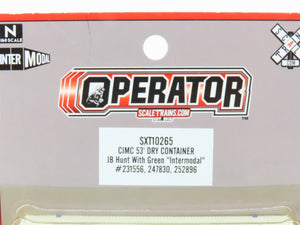 N Scaletrains.com SXT10265 JB Hunt Intermodal 53' Container 3-Pack