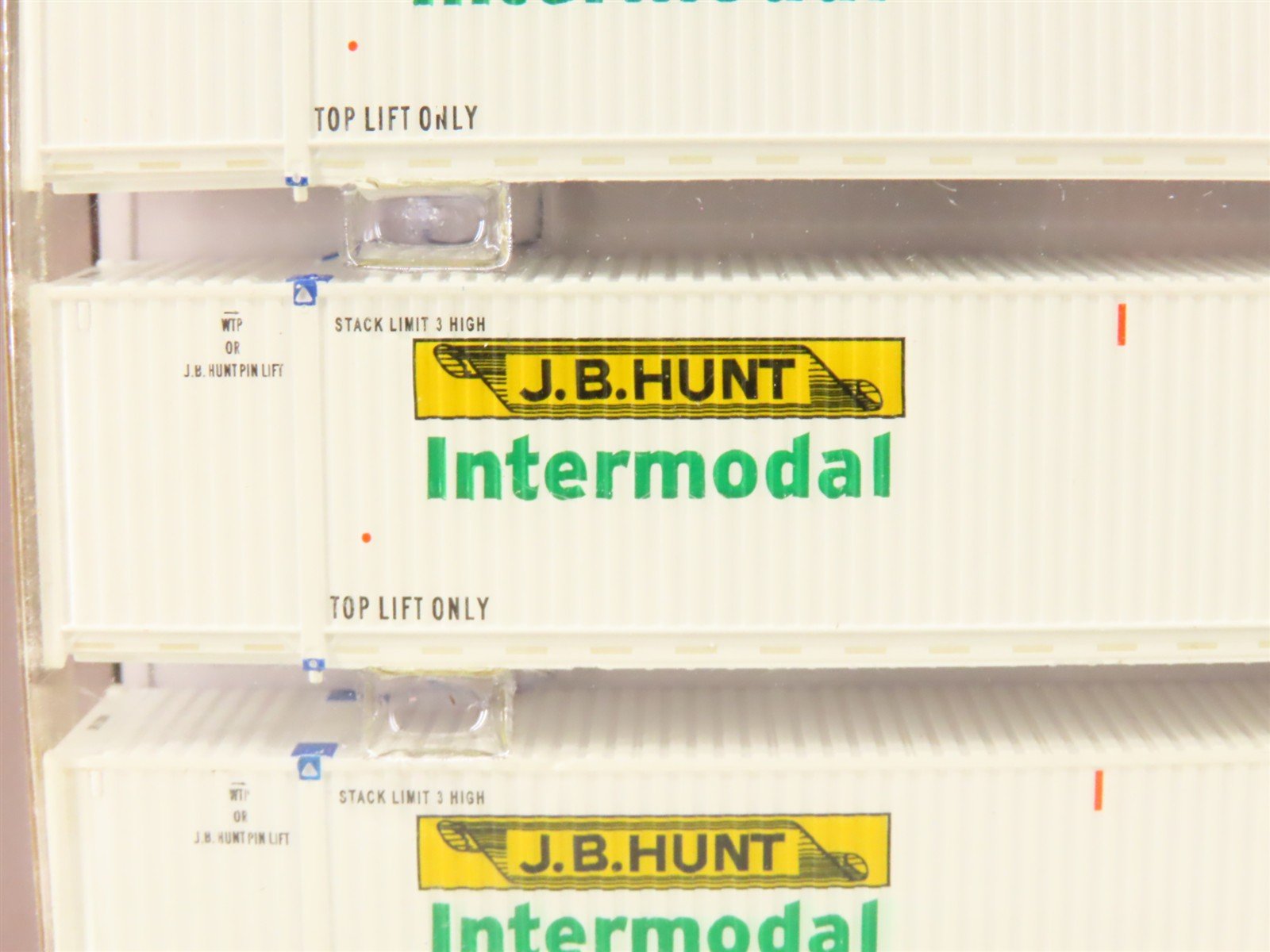N Scaletrains.com SXT10265 JB Hunt Intermodal 53' Container 3-Pack
