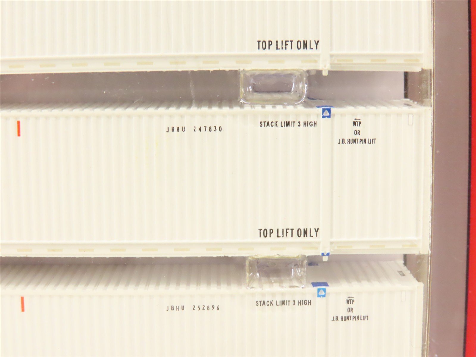 N Scaletrains.com SXT10265 JB Hunt Intermodal 53' Container 3-Pack