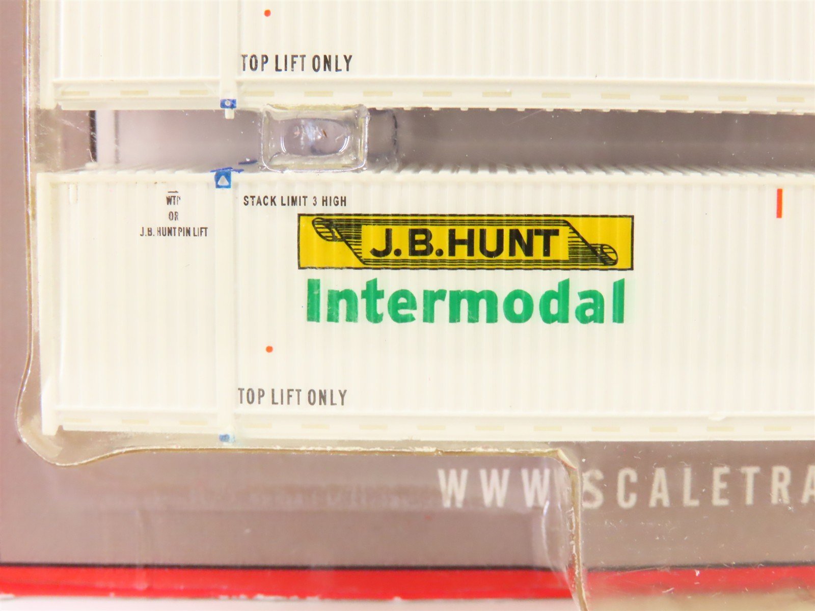 N Scaletrains.com SXT10265 JB Hunt Intermodal 53' Container 3-Pack