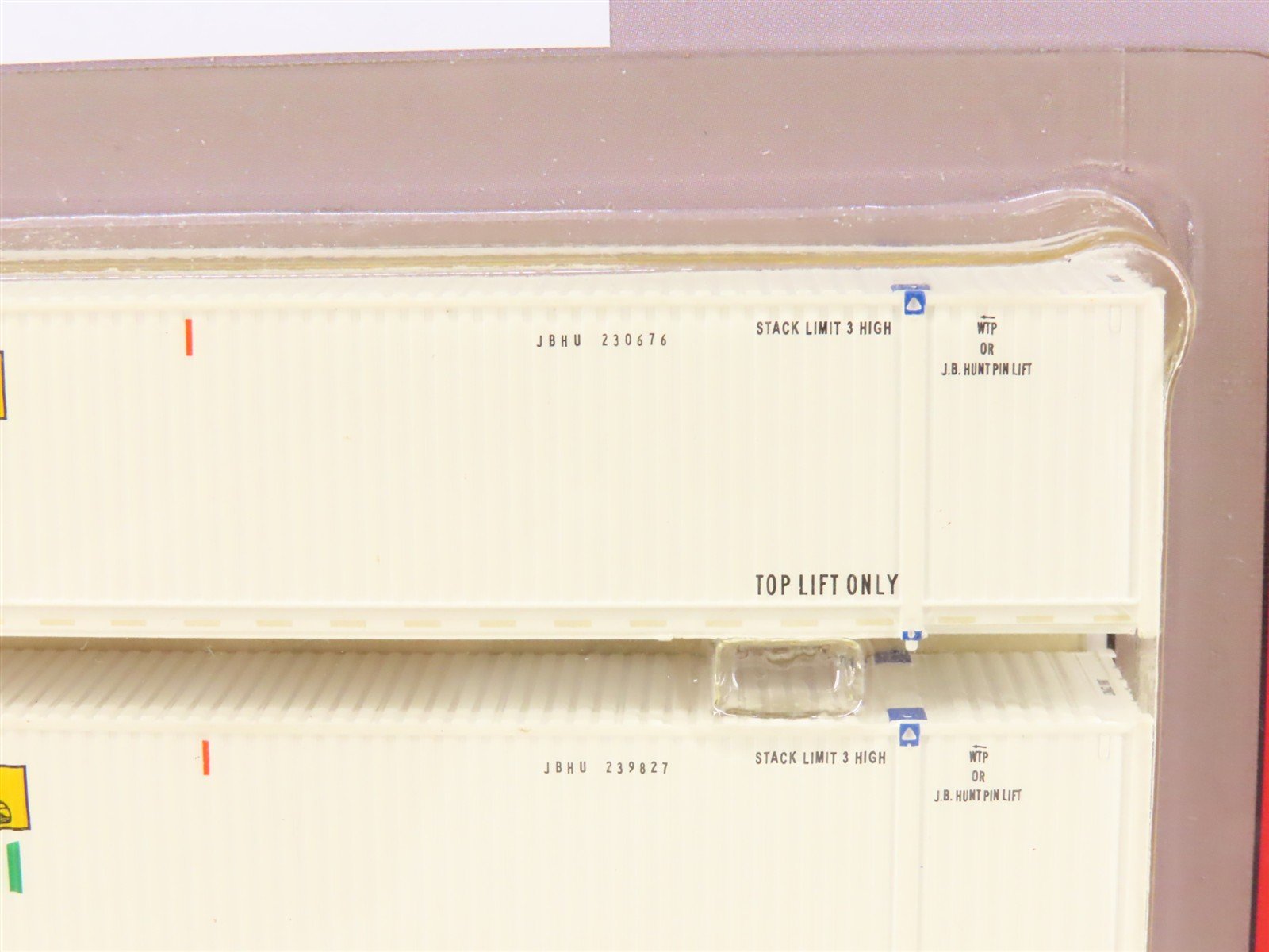 N Scaletrains.com SXT10264 JB Hunt Intermodal 53' Container 3-Pack