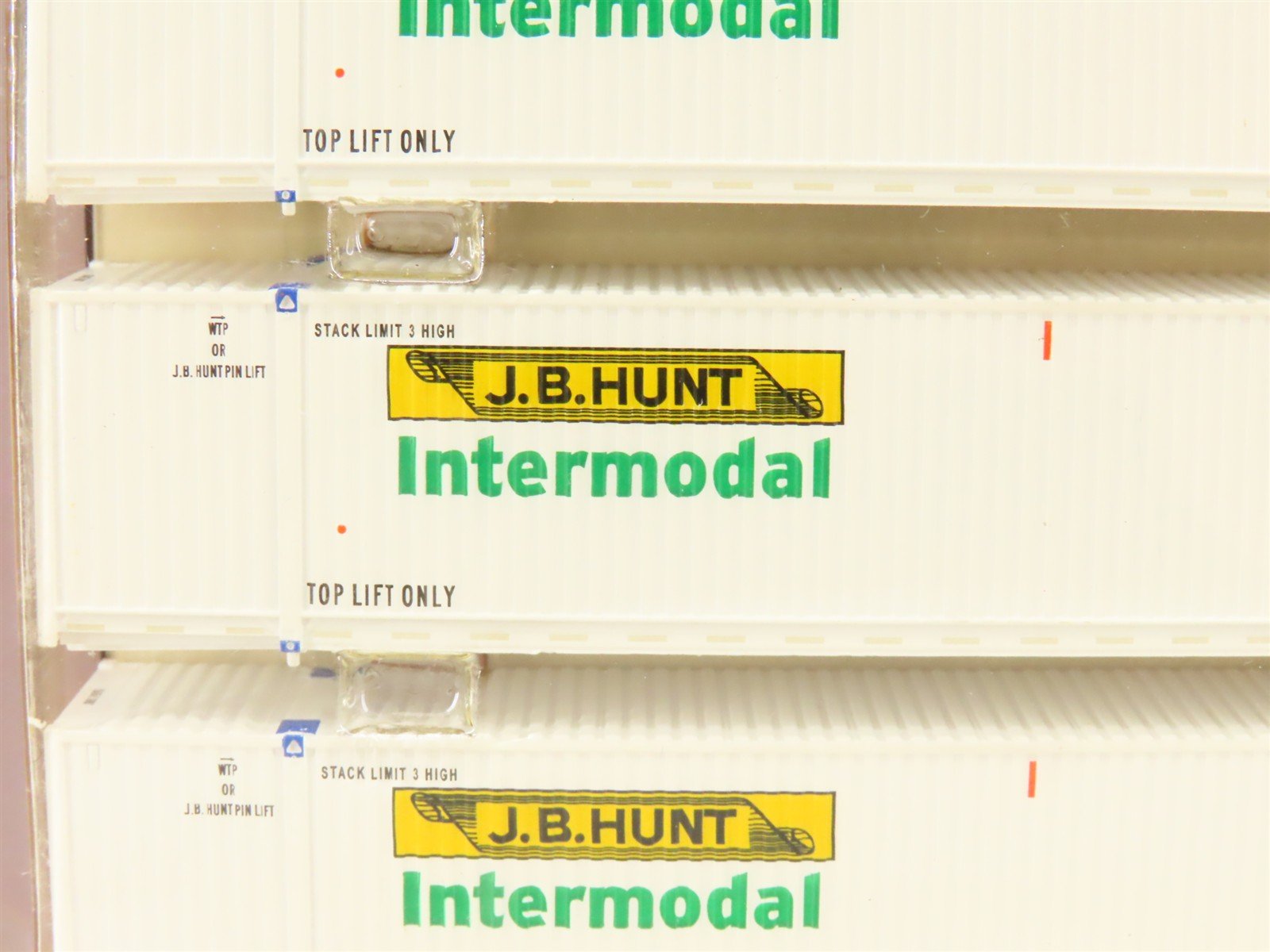 N Scaletrains.com SXT10264 JB Hunt Intermodal 53' Container 3-Pack