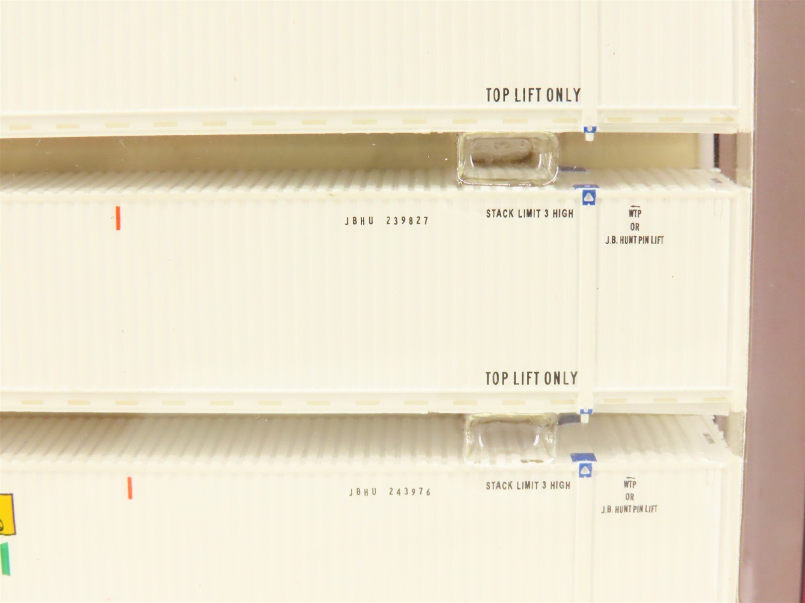 N Scaletrains.com SXT10264 JB Hunt Intermodal 53' Container 3-Pack