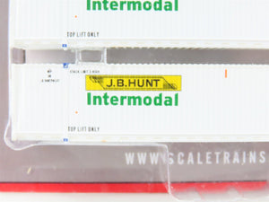 N Scaletrains.com SXT10264 JB Hunt Intermodal 53' Container 3-Pack