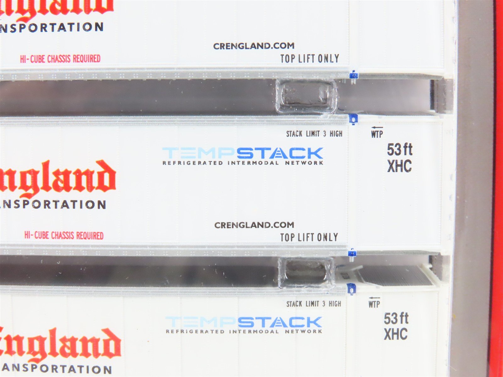 N Scaletrains.com SXT10227 CR England 53' Container 3-Pack