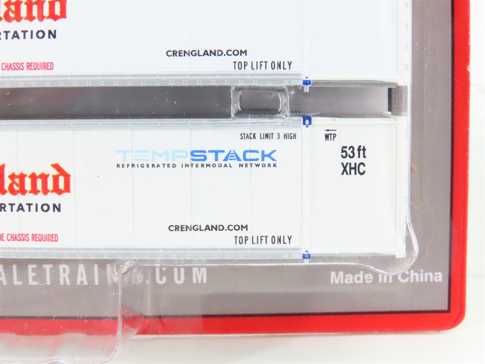 N Scaletrains.com SXT10227 CR England 53' Container 3-Pack