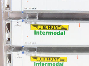 N Scaletrains.com SXT10233 JB Hunt Intermodal 53' Refrigerated Container 3-Pack