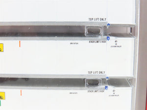 N Scaletrains.com SXT10233 JB Hunt Intermodal 53' Refrigerated Container 3-Pack
