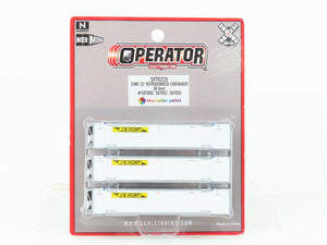 N Scaletrains.com SXT10235 JB Hunt 53' Refrigerated Container 3-Pack