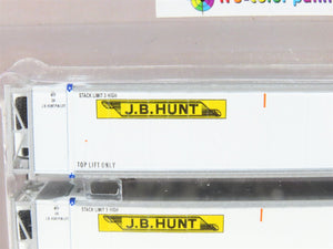 N Scaletrains.com SXT10235 JB Hunt 53' Refrigerated Container 3-Pack