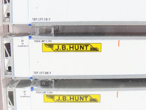 N Scaletrains.com SXT10235 JB Hunt 53' Refrigerated Container 3-Pack