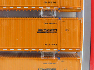 N Scaletrains.com SXT10277 Schneider 53' Container 3-Pack