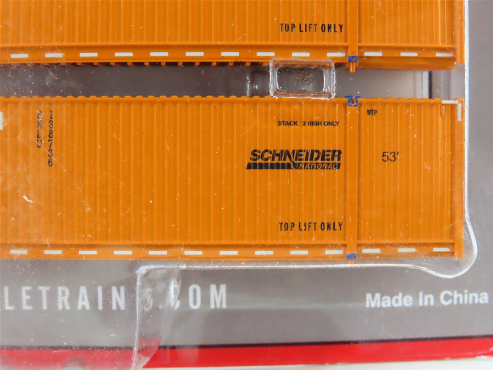 N Scaletrains.com SXT10277 Schneider 53' Container 3-Pack