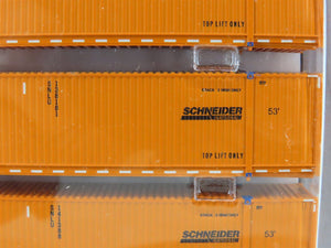 N Scaletrains.com SXT10277 Schneider 53' Container 3-Pack