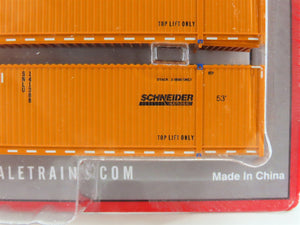 N Scaletrains.com SXT10277 Schneider 53' Container 3-Pack