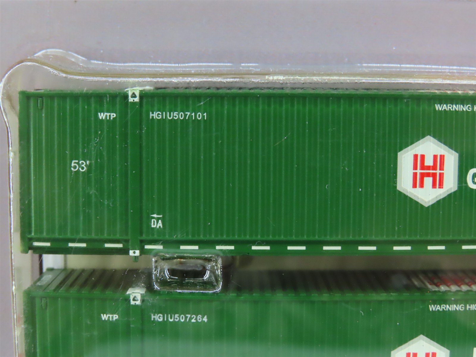 N Scaletrains.com SXT10643 Hub Group 53' Container 3-Pack