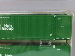 N Scaletrains.com SXT10643 Hub Group 53' Container 3-Pack