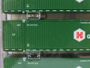 N Scaletrains.com SXT10643 Hub Group 53' Container 3-Pack