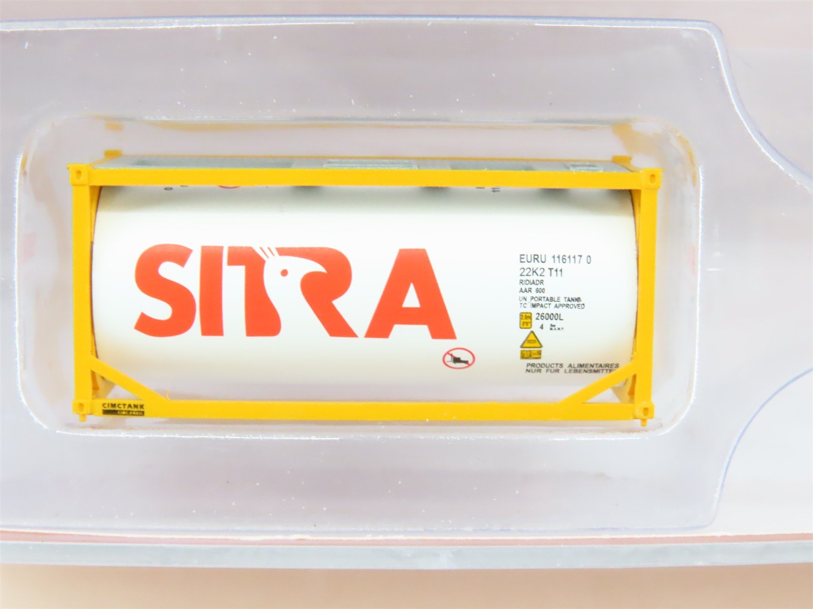 LOT of 4 N Scale JTC Stolt/Geseaco/Sitra 20' Tank Container 2-Packs