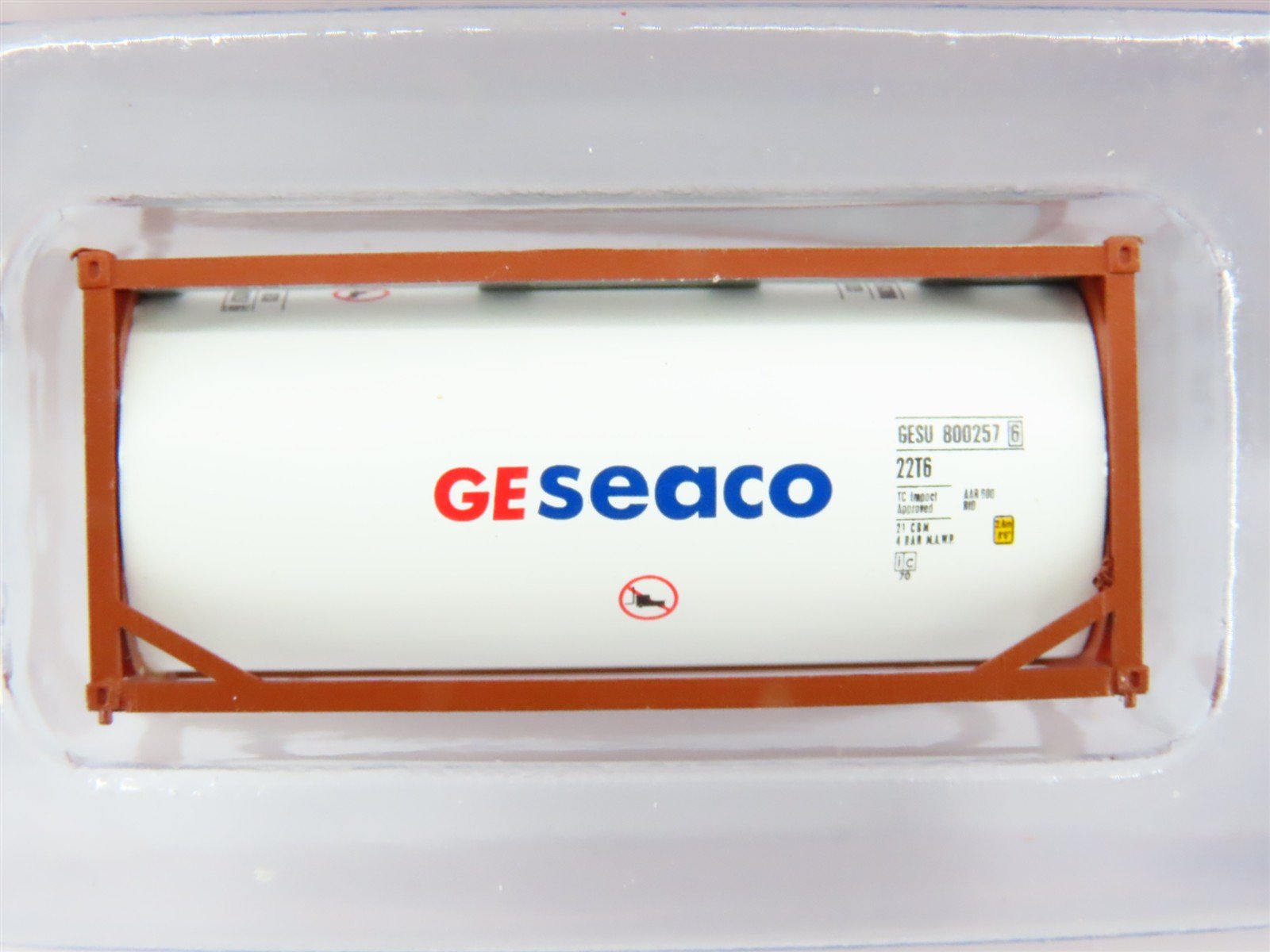 LOT of 4 N Scale JTC Stolt/Geseaco/Sitra 20' Tank Container 2-Packs