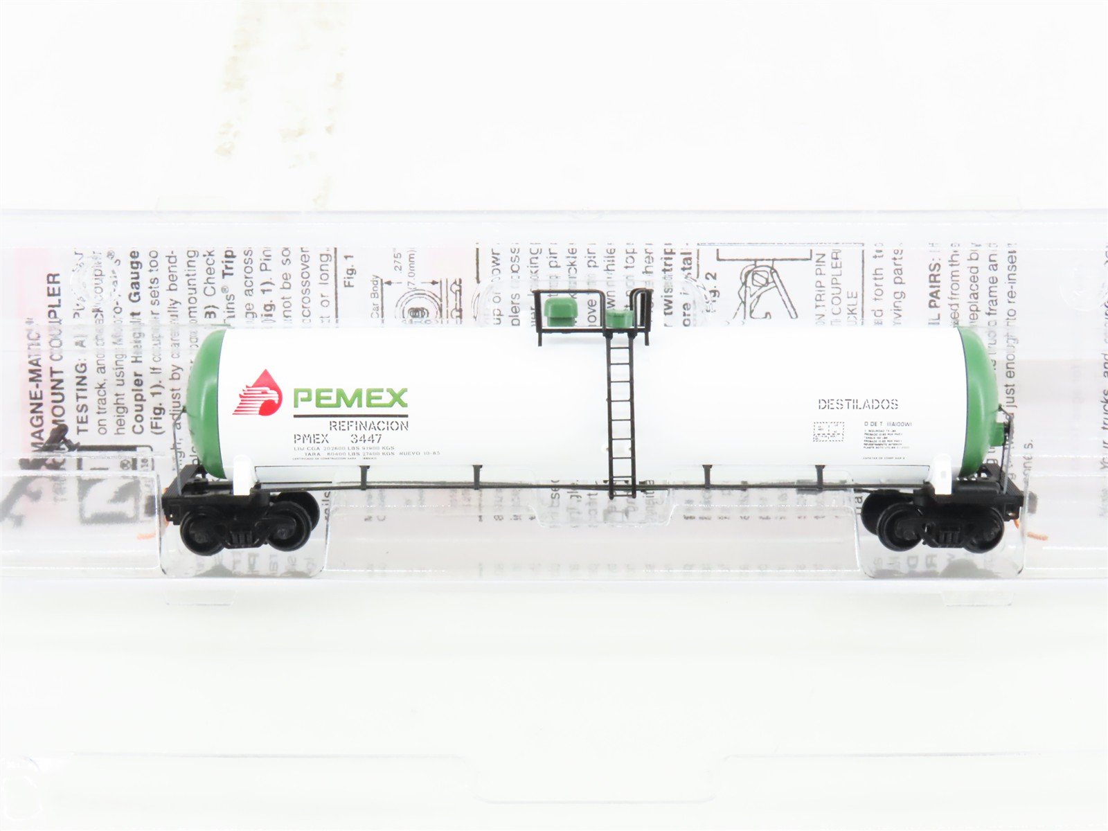 N Scale Micro-Trains MTL 11000280 Pemex 56' General Service Tankcar #3447