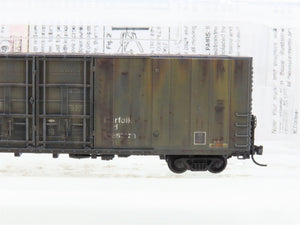 N Micro-Trains MTL 10244040 N&W Norfolk & Western 60' Boxcar #605010 Weathered