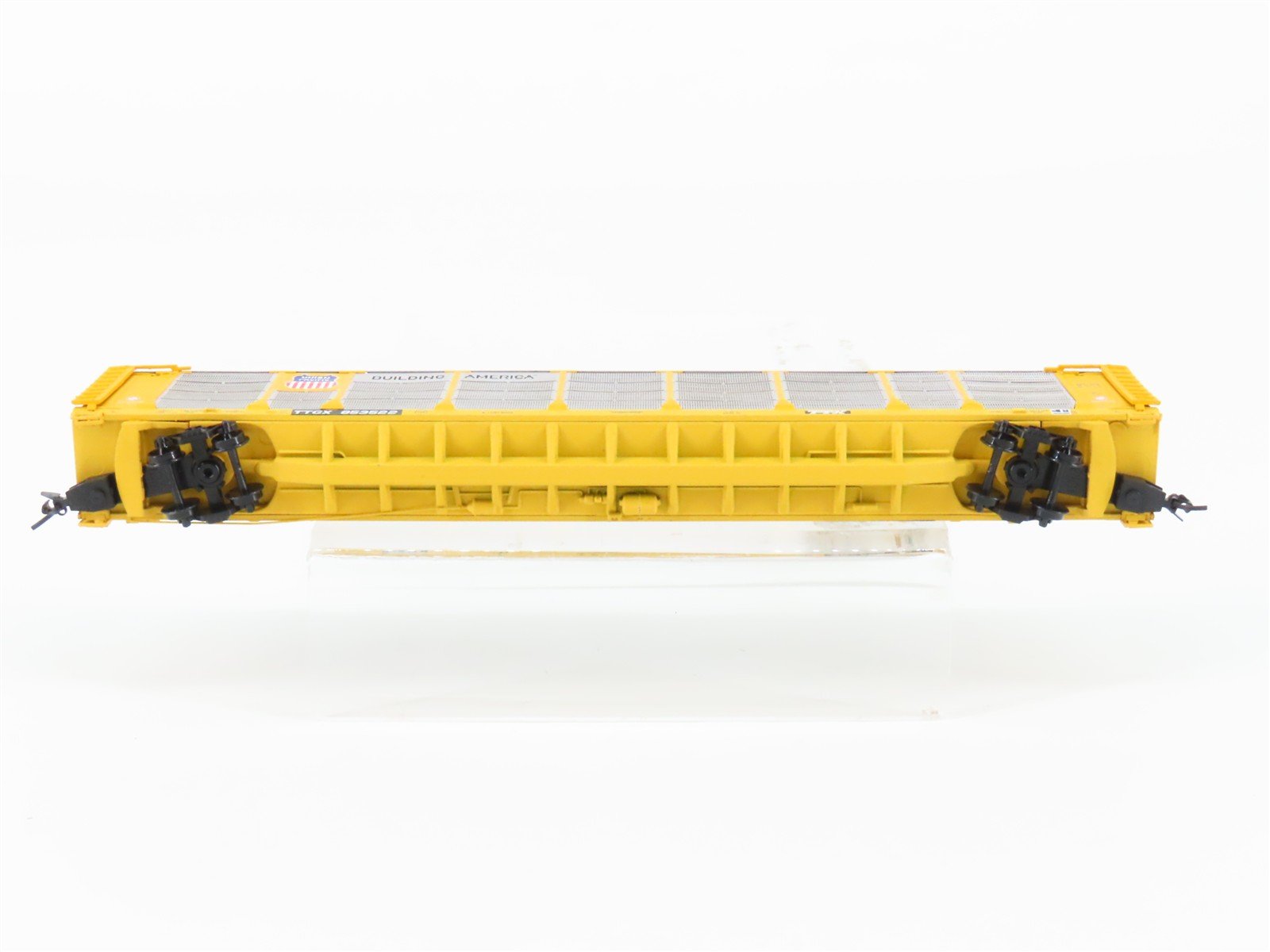 N Scale Red Caboose RM-19270-16 TTGX UP Union Pacific Bi-Level Autorack #853522